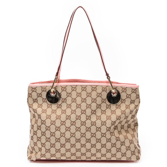 Authentic Gucci Eclipse Shoulder Bag Tote Purse - Picture 3 of 16